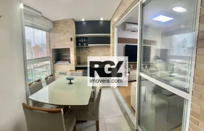Apartamento com 2 dormitórios à venda, 79 m² por r$ 805.000,00 - ponta da praia - santos/sp