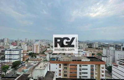 Apartamento com 2 dormitórios à venda, 58 m² por r$ 477.000,00 - boqueirão - santos/sp
