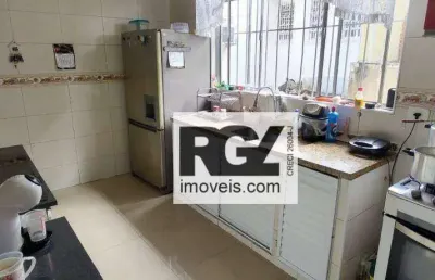 Casa com 3 dormitórios à venda por r$ 795.000,00 - pompéia - santos/sp