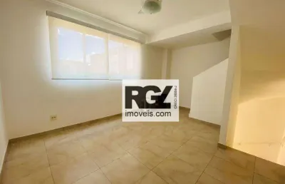 Village com 2 dormitórios à venda por r$ 570.000,00 - marapé - santos/sp