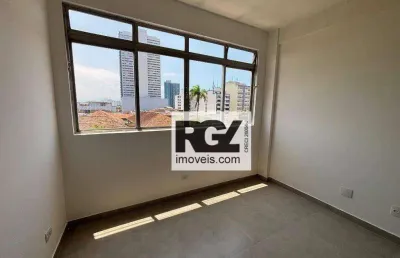 Sala para alugar, 51 m² por r$ 2.000,00/mês - centro - são vicente/sp