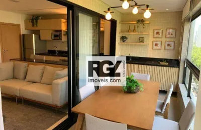 Apartamento com 2 dormitórios à venda, 75 m² por r$ 1.200.000,00 - josé menino - santos/sp