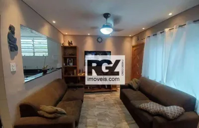 Casa com 2 dormitórios à venda, 65 m² por r$ 647.000,00 - ponta da praia - santos/sp