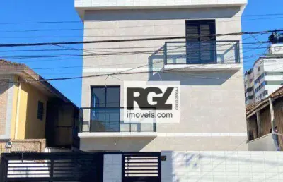 Village com 2 dormitórios à venda por r$ 619.900,00 - macuco - santos/sp