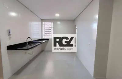 Apartamento com 2 dormitórios à venda, 90 m² por r$ 450.000,00 - campo grande - santos/sp
