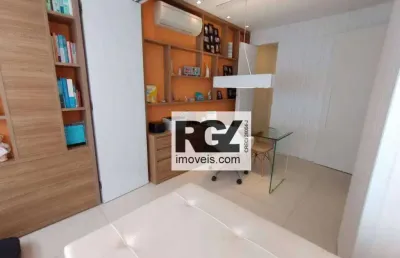 Sala à venda, 45 m² por r$ 550.000,00 - boqueirão - santos/sp