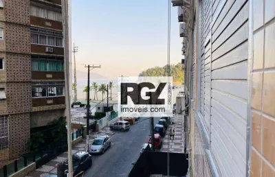 Apartamento com 2 dormitórios à venda, 110 m² por r$ 585.000,00 - josé menino - santos/sp