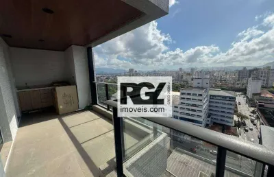 Apartamento com 1 dormitório à venda, 54 m² por r$ 850.000,00 - boqueirão - santos/sp