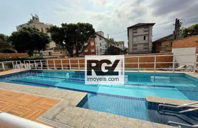 Apartamento com 1 dormitório à venda, 49 m² por r$ 530.000,00 - macuco - santos/sp