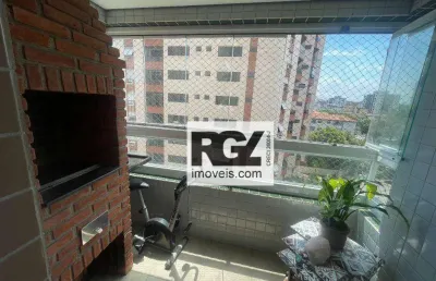 Apartamento com 3 dormitórios à venda, 70 m² por r$ 650.000,00 - aparecida - santos/sp