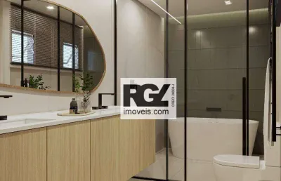 Apartamento com 3 dormitórios à venda, 223 m² por r$ 2.590.000,00 - boqueirão - santos/sp