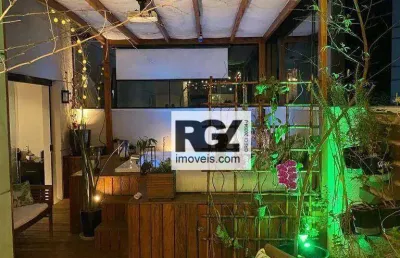 Apartamento garden com 2 dormitórios à venda, 84 m² por r$ 954.000 - marapé - santos/sp