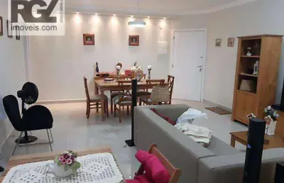 Apartamento com 2 dormitórios para alugar, 85 m² por r$ 5.500,00/mês - marapé - santos/sp
