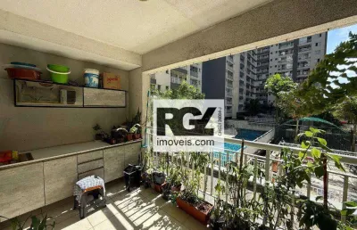 Apartamento com 2 dormitórios à venda, 70 m² por r$ 450.000,00 - vila matias - santos/sp