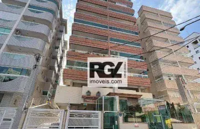 Apartamento com 2 dormitórios à venda, 81 m² por r$ 575.000,00 - vila guilhermina - praia grande/sp