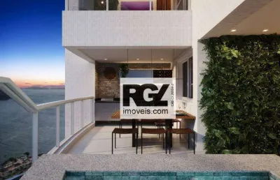 Cobertura - ilhas resort na ponta da praia - exclusividade rgl imóveis - r$ 4.990.000,00