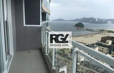 Apartamento com 1 dormitório para alugar, 52 m² por r$ 5.800,00/mês - pompéia - santos/sp