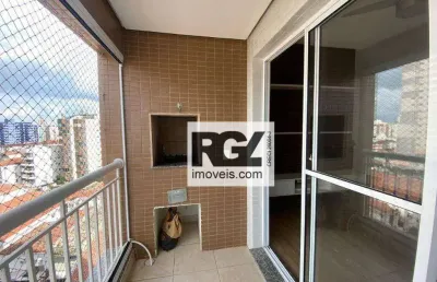 Apartamento com 2 dormitórios à venda, 65 m² por r$ 550.000,00 - estuário - santos/sp