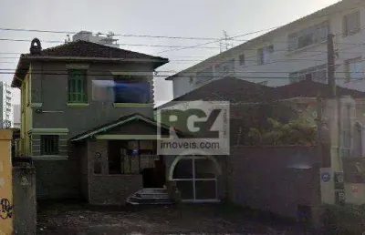 Terreno, 350 m² - venda por r$ 1.400.000,00 ou aluguel por r$ 9.000,00/mês - vila belmiro - santos/sp