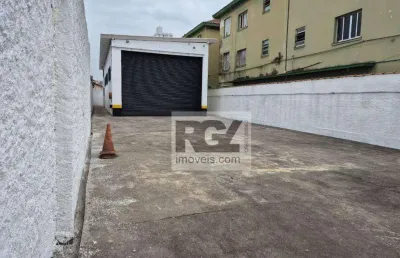 Galpão para alugar, 300 m² por r$ 13.000,00/mês - macuco - santos/sp
