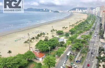 Cobertura com 4 dormitórios, 450 m² - venda por r$ 4.700.000,00 ou aluguel por r$ 20.000,00/mês - boqueirão - santos/sp