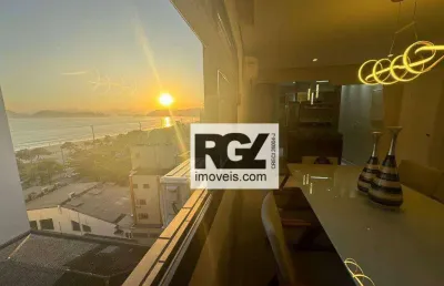 Cobertura com 4 dormitórios, 173 m² - venda por r$ 2.250.000,00 ou aluguel por r$ 25.590,36/mês - aparecida - santos/sp