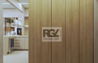 Apartamento com 3 dormitórios à venda, 107 m² por r$ 930.000,00 - josé menino - santos/sp