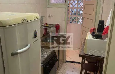 Apartamento com 1 dormitório para alugar, 55 m² por r$ 2.700,00/mês - pompéia - santos/sp