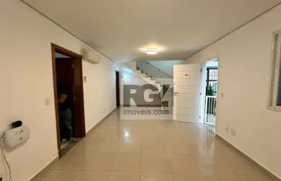 Villagio  com 4 dormitórios para alugar, 174 m² por r$ 10.042/mês - ponta da praia - santos/sp
