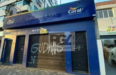 Barracão / Galpão / Depósito com 3 salas para alugar na Aparecida, Santos 