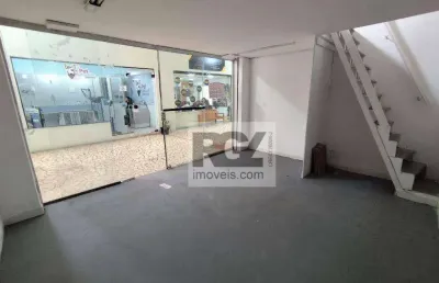 Loja para alugar, 33 m² por r$ 2.100,00/mês - ponta da praia - santos/sp