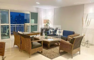 Apartamento com 3 dormitórios à venda, 199 m² por r$ 2.900.000,00 - ponta da praia - santos/sp