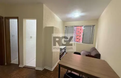 Apartamento com 1 dormitório para alugar, 73 m² por r$ 1.800,00/mês - itararé - são vicente/sp