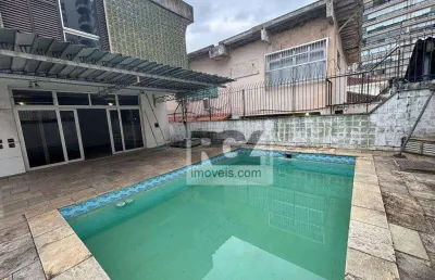 Casa com 4 dormitórios para alugar por r$ 20.000,00/mês - boqueirão - santos/sp