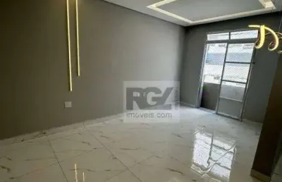 Apartamento com 2 quartos para alugar, 75 m² por r$ 5.000/mês - boqueirão - santos/sp