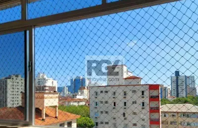 Apartamento com 2 dormitórios para alugar, 94 m² por r$ 3.650,00/mês - aparecida - santos/sp