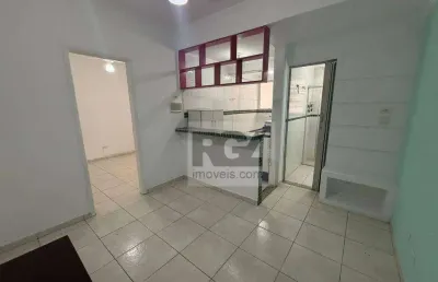 Apartamento com 1 dormitório à venda, 42 m² por r$ 361.000,00 - ponta da praia - santos/sp