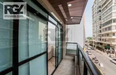 Apartamento com 4 dormitórios à venda, 270 m² por r$ 1.400.000,00 - aparecida - santos/sp