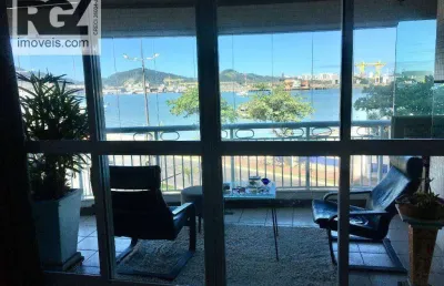 Apartamento com 3 dormitórios à venda, 199 m² por r$ 2.380.000,00 - ponta da praia - santos/sp