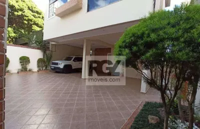 Casa com 4 dormitórios para alugar, 250 m² por r$ 12.000,00/mês - aparecida - santos/sp