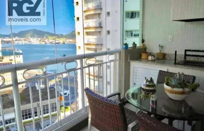 Apartamento à venda, 199 m² por r$ 2.798.000,00 - ponta da praia - santos/sp