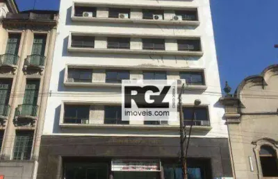 Andar corporativo para alugar, 300 m² por r$ 6.500,00/mês - centro - santos/sp