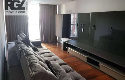 Apartamento com 4 dormitórios à venda, 304 m² por r$ 2.948.000,00 - boqueirão - santos/sp