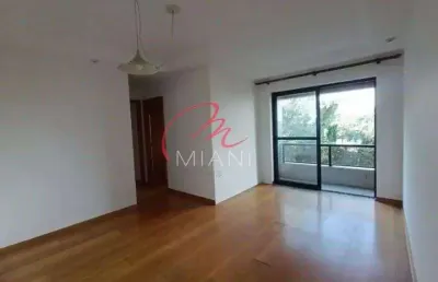 Apartamento para locação na vila indiana com 65m², 2 quartos, 2 vagas de garagem - próx. ao institu