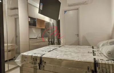 Studio para locação em pinheiros com 25m², mobiliado, lazer completo - próx. da estação oscar freir