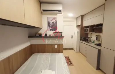 Studio mobiliado de alto padrão a 40m da faria lima – ideal para morar ou investir em pinheiros