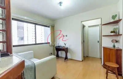 Apartamento à venda com 1 quarto, 37m², 1 vaga de garagem na indianópolis - próx. do shopping ibira