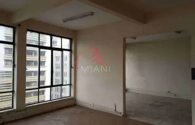 Conjunto comercial para locação na santa ifigênia com 95m², 1 banheiro - próximo da estação são ben