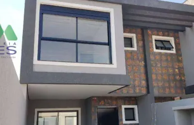 Sobrado com 3 dormitórios à venda, 128 m² por r$ 869.000,00 - xaxim - curitiba/pr