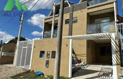 Sobrado com 3 dormitórios à venda, 89 m² por r$ 450.000,00 - pinheirinho - curitiba/pr
